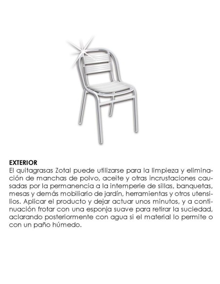 QUITAGRASAS TRIPLE ACCIÓN ZOTAL HOGAR 750ML