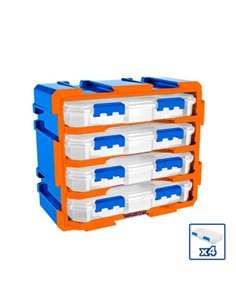 MODULO DE ALMACENAJE  WADFOW - 4 COMPARTIMENTOS