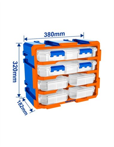 MODULO DE ALMACENAJE  WADFOW - 6 COMPARTIMENTOS