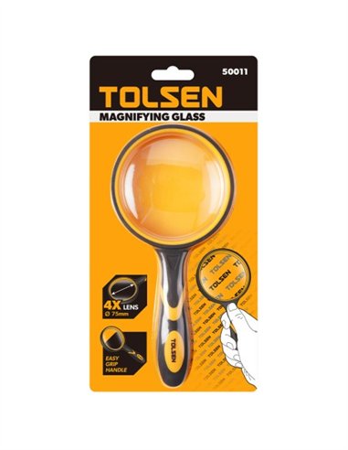 LUPA AUMENTO 4X TOLSEN
