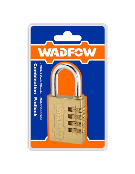 CANDADO COMBINACION 4 DIGITOS WADFOW