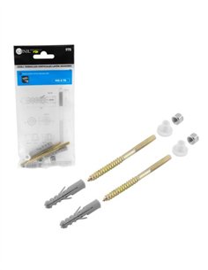 CONJUNTO TORNILLO VERTICAL INODORO - HB M5X75