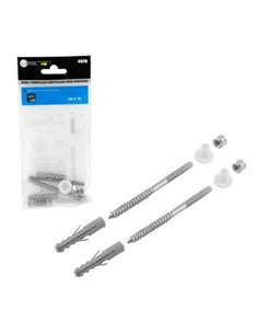 CONJUNTO TORNILLO VERTICAL INODORO - HB M5X75 2