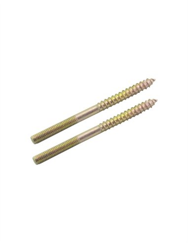 CONJUNTO TORNILLO VERTICAL INODORO - ACERO INOX M6X75