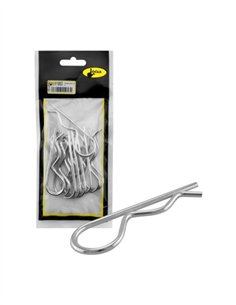 PASADOR FORMA 'R' GALVANIZADO BOLSA 10U - 6MM 2