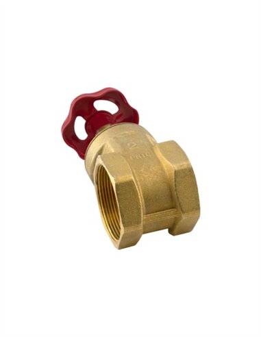 VÁLVULA COMPUERTA LATÓN - 3/4"