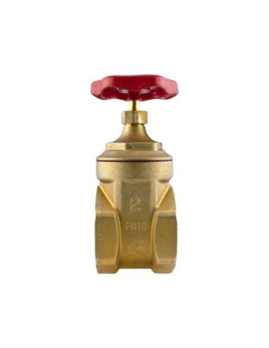 VÁLVULA COMPUERTA LATÓN - 3/4"