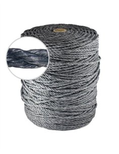 CORDELILLO DE PLÁSTICO NEGRO - 5MM - 5M