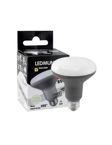 BOMBILLA R90 E27 - 880 LUM - 12W - 3000K