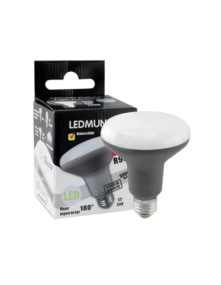 BOMBILLA R90 E27 - 880 LUM - 12W - 3000K