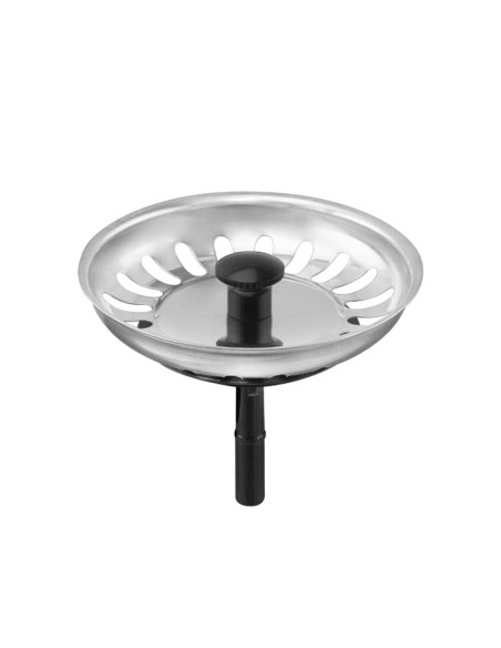 REJILLA FILTRO INOX PARA CESTA CON PASADOR DE PLÁSTICO - 80MM
