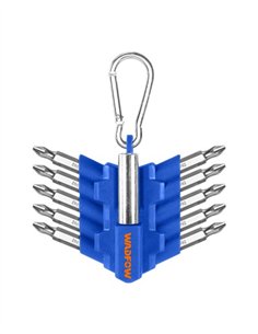 JUEGO 11 PIEZAS BITS PH2 50MM WADFOW 2