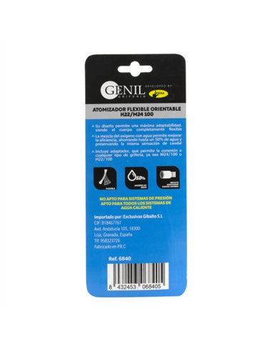 ATOMIZADOR FLEXIBLE ORIENTABLE H22/M24 100