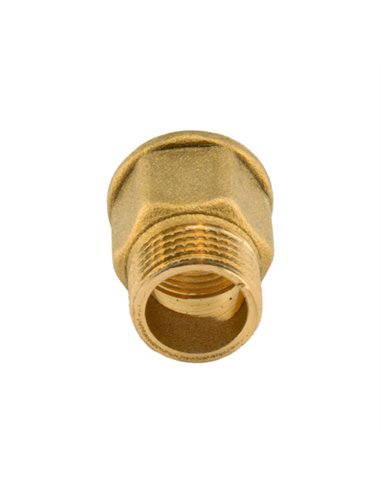 ALARGADERA LATÓN HEXAGONAL - 3/8" - 10MM