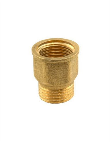 ALARGADERA LATÓN HEXAGONAL - 1" - 20MM