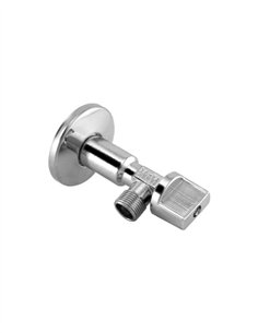 VÁLVULA ESCUADRA CUERPO EXTRA LARGO 2 UDS - 1/2" X 3/8" 2
