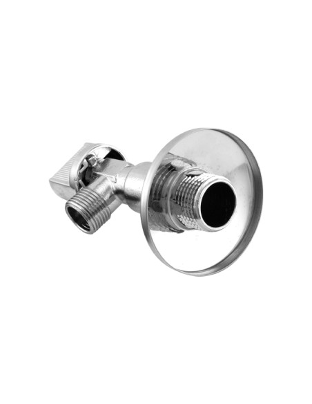 VÁLVULA ESCUADRA CUERPO EXTRA LARGO 2 UDS - 1/2" X 3/8"