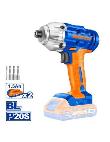 ATORNILLADOR DE IMPACTO 20V 1/4" WADFOW