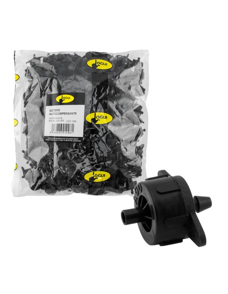 GOTERO AUTOCOMPENSANTE BOLSA DE 200 UDS - 4L/H