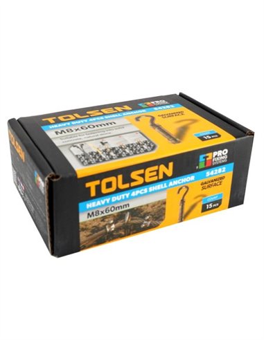 ANCLAJE GANCHO - M8X60MM - 15UDS