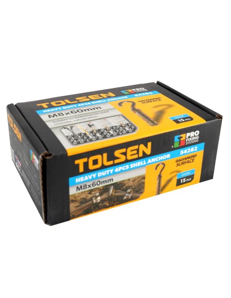 ANCLAJE GANCHO - M8X60MM - 15UDS