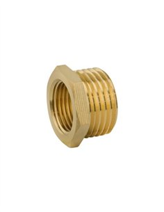 TUERCA LATÓN REDUCCION MACHO - HEMBRA - M2" - H1 1/4"
