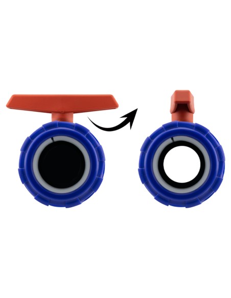 VALVULA BOLA ROSCA HEMBRA PE - 63MM - 2"