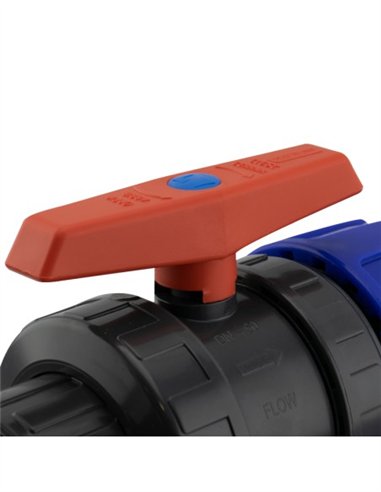 VALVULA BOLA ROSCA HEMBRA PE - 63MM - 2"