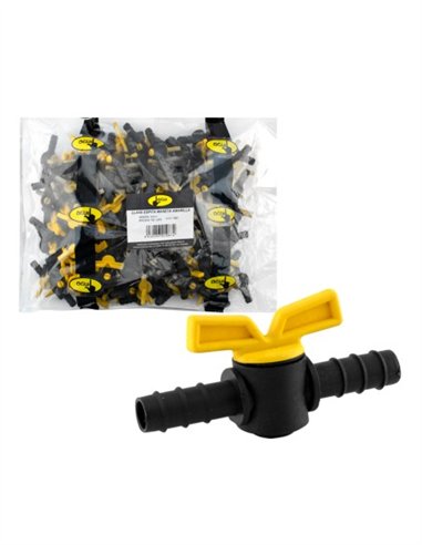 LLAVE TOTAL SIMPLE BOLSA 100 UDS - 12MM NEGRO