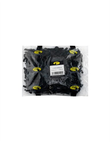 LLAVE TOTAL SIMPLE BOLSA 100 UDS - 12MM NEGRO - BOLSA 5UDS