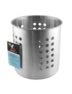 PORTA CUBIERTOS METALICO LAUXA - 12.5 X 12.6 X 11.7 CM