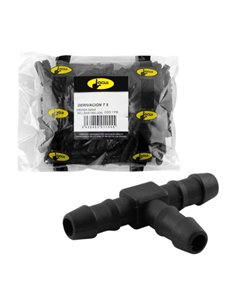 DERIVACIÓN CODO MICROTUBO "TE" BOLSA 1000 UDS - 5MM