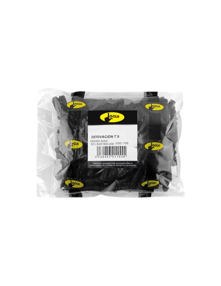 DERIVACIÓN CODO MICROTUBO "TE" BOLSA 1000 UDS - 5MM