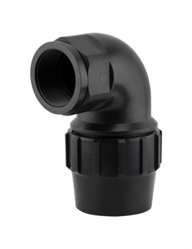 CODO FITTING 90º HEMBRA - 32MM - 1"