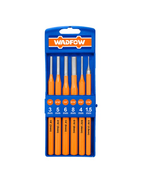 JUEGO 6 PZS BOTADORES CILINDRICOS WADFOW