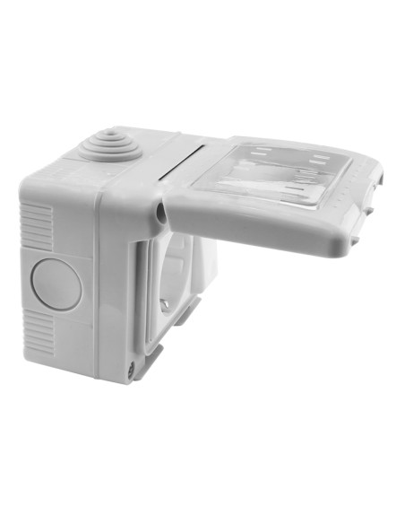 BASE SCHUCKO CON INTERRUPTOR