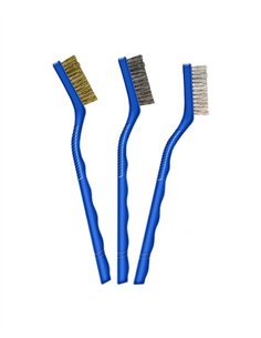 JUEGO 3 PZS CEPILLOS ALAMBRE WADFOW