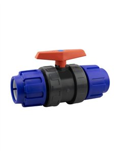 VÁLVULA PE-EPDM PARA PE(FITTING) X PE(FITTING) - 20X20MM