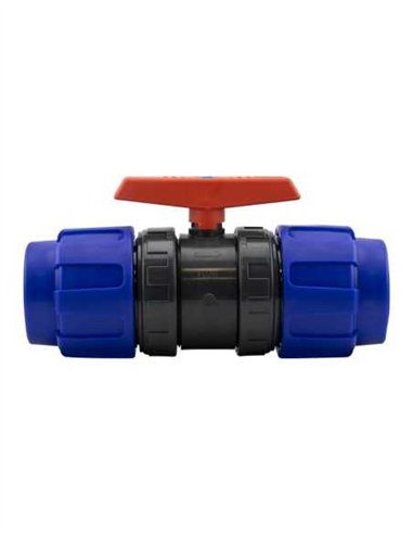 VÁLVULA PE-EPDM PARA PE(FITTING) X PE(FITTING) - 25X25MM