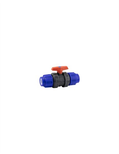VÁLVULA PE-EPDM PARA PE(FITTING) X PE(FITTING) - 50X50MM
