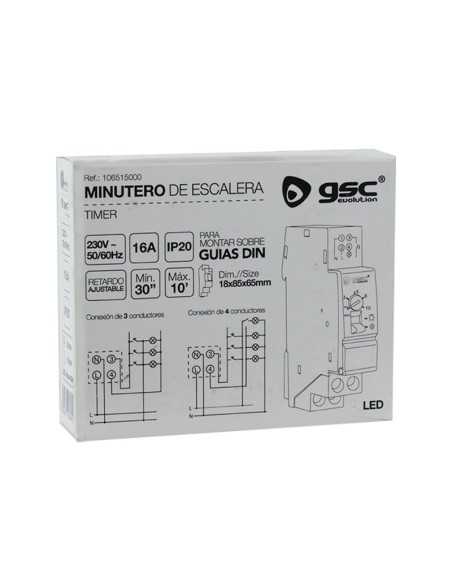 MINUTERO DE ESCALERA 1 A 7