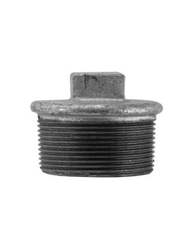 FIGURA 290 TAPON ROSCA MACHO GALVANIZADO - 2"