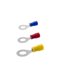 TERMINAL PRE-AISLADO REDONDO - 5.3MM - AZUL 2