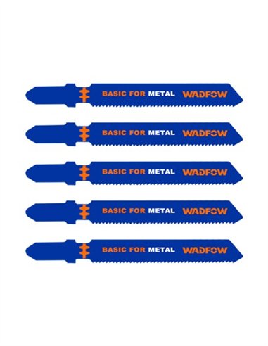 SET 5 HOJAS DE SIERRA PARA METAL WADFOW