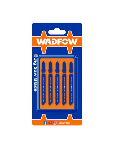 SET 5 HOJAS DE SIERRA PARA METAL WADFOW