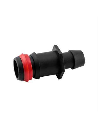 TOMA GRAN CAUDAL C/ANILLO SEGURIDAD  BOLSA 100 UDS - 12MM