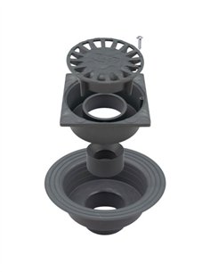 CALDERETA SIFONICA VERTICAL - 250x250MM / 90-110MM 2