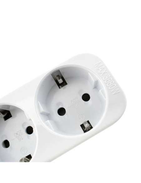 BASE SCHUCKO ENCHUFE TRIPLE 16A