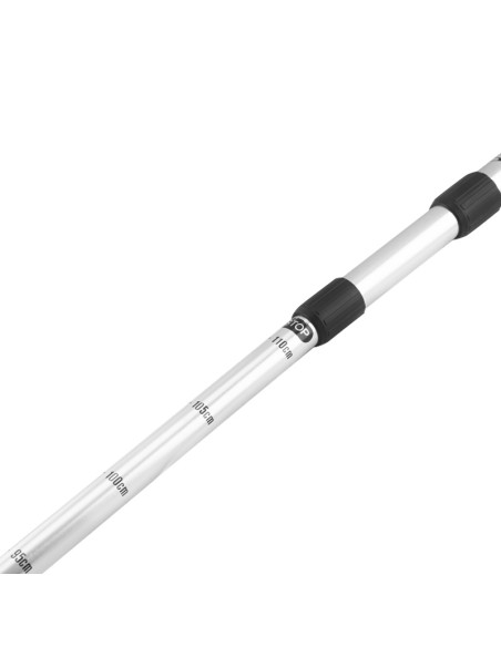 BASTON DE TREKKING 60-130CM MANGO CURVO - AZUL