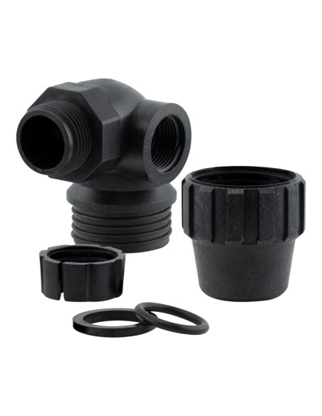 CODO FITTING MACHO 3 SALIDAS - 32MM - 1" - 3/4"